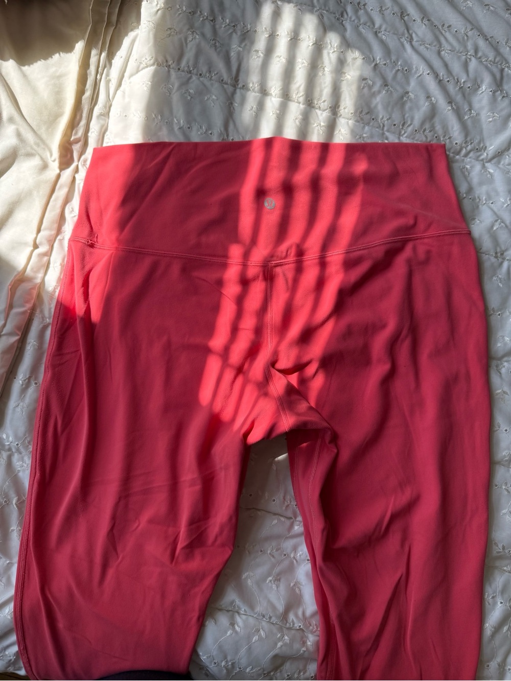 lululemon Coral Pink High-Rise Leggings
